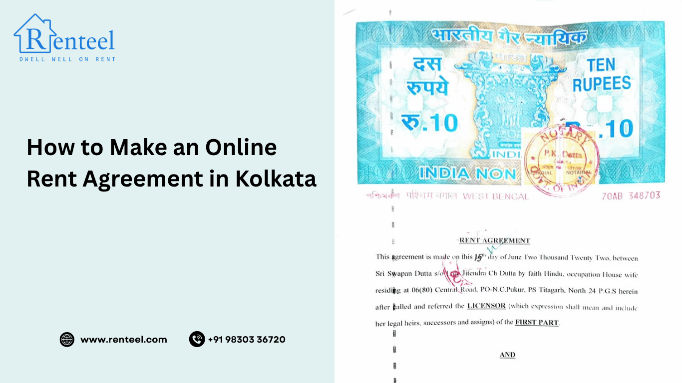 How to Make an Online Rent Agreement in Kolkata