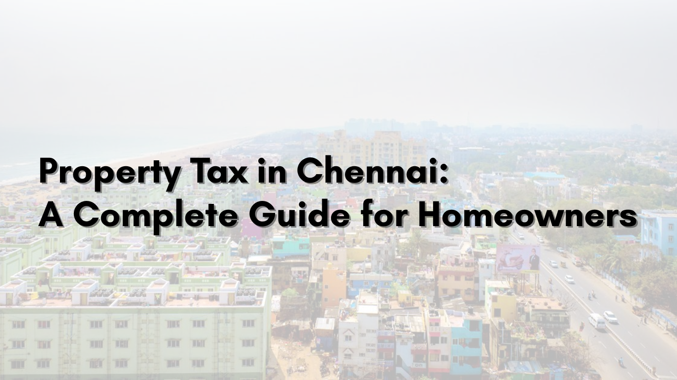 Property tax in Chennai
