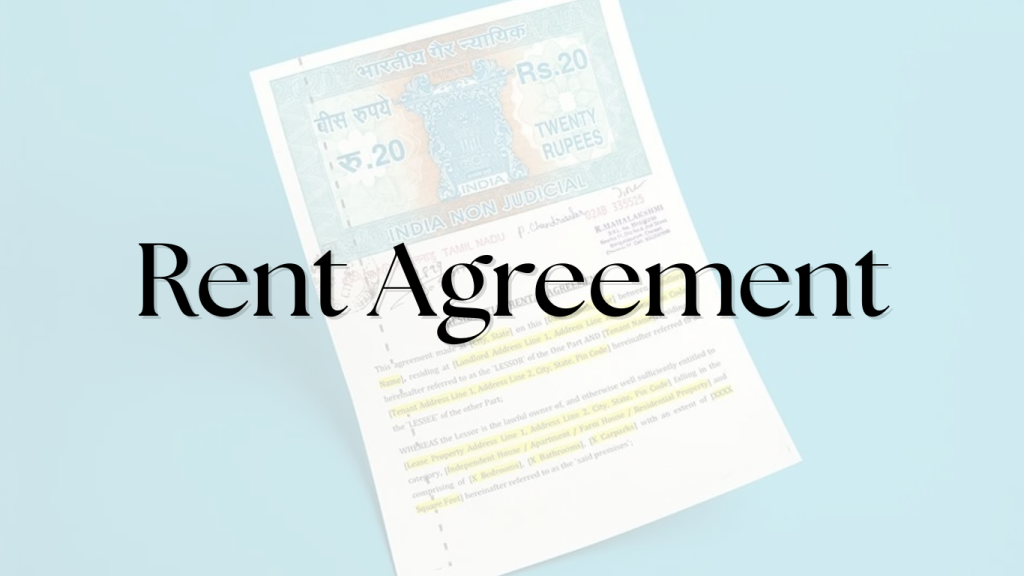 Rent Agreement